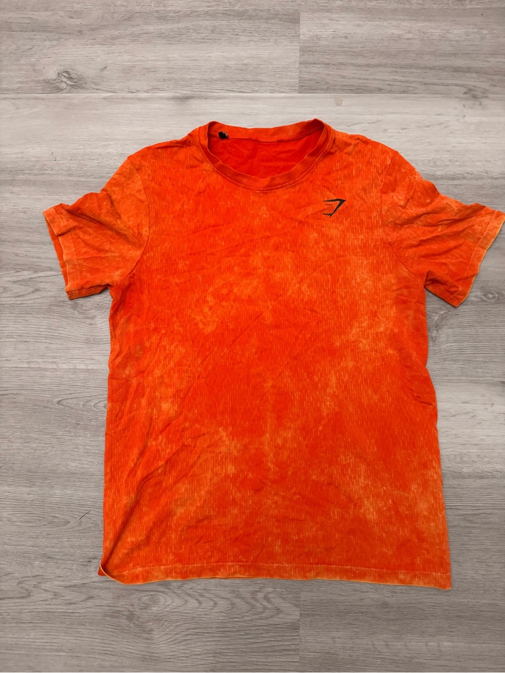 Gymshark Men’s Rust Orange Short Sleeve Training Tee